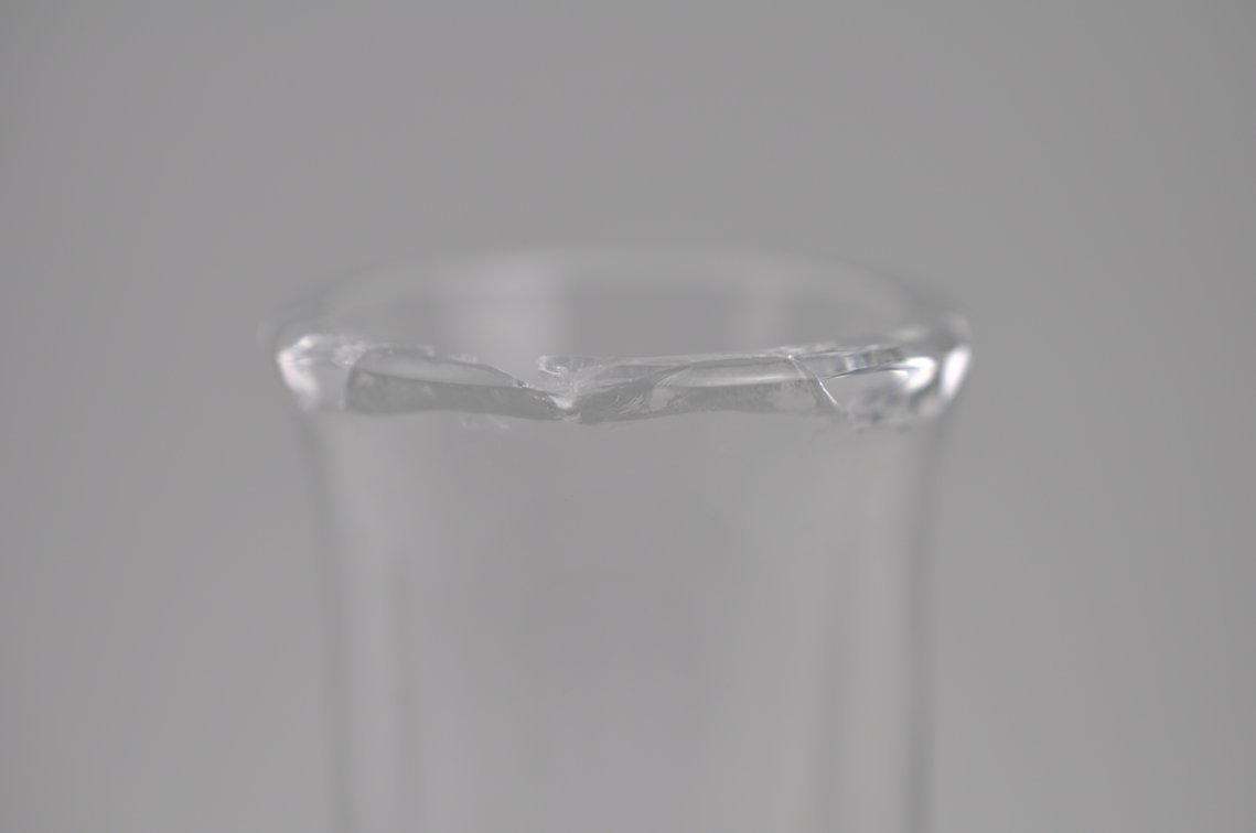 Baccarat/Tiffany Crystal Cyclades Swirl Vase
