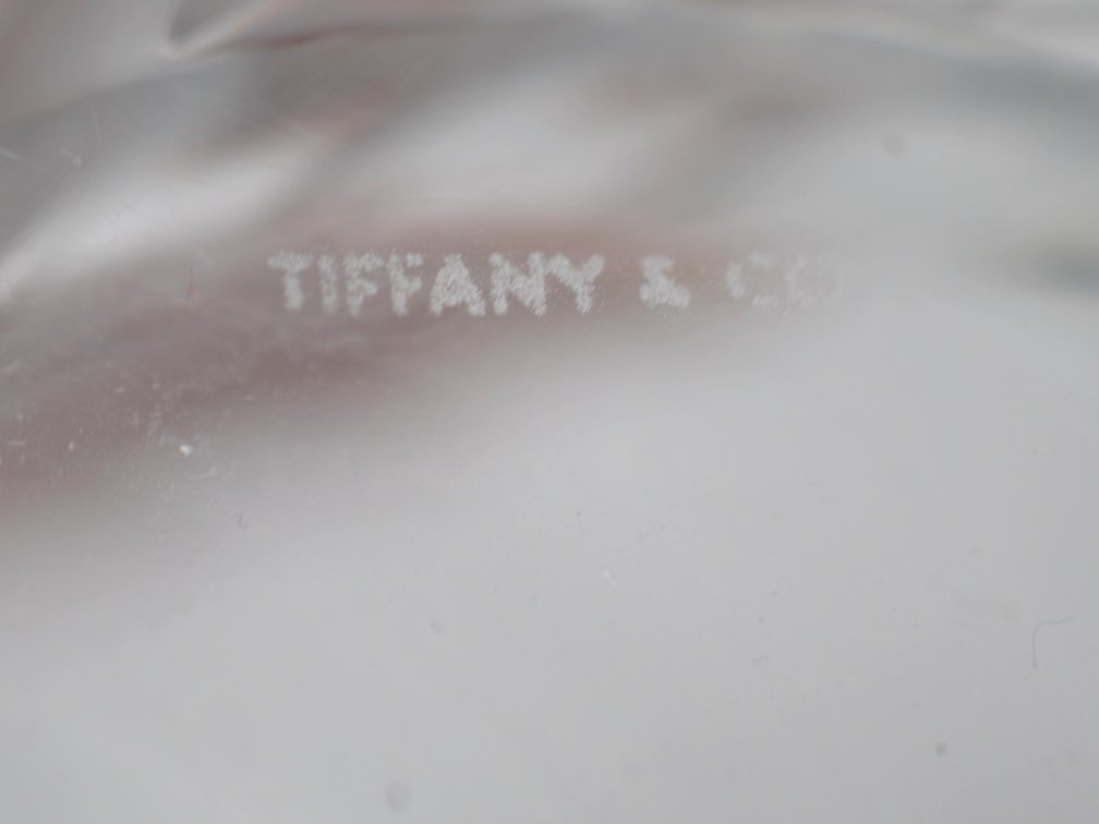 Baccarat/Tiffany Crystal Cyclades Swirl Vase