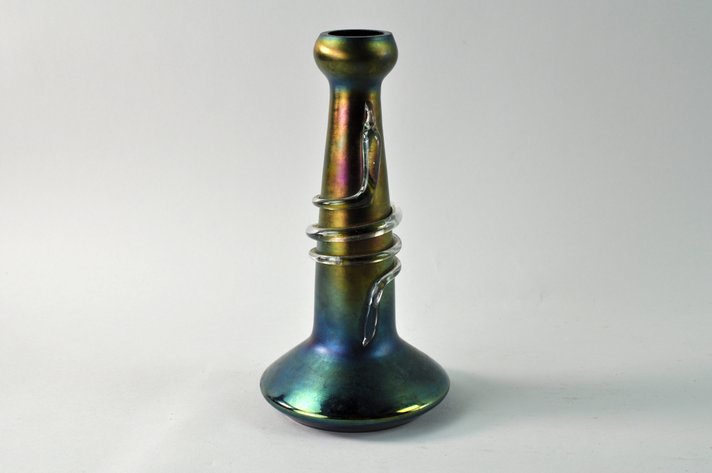 Loetz Glass Art Nouveau Snake Vase