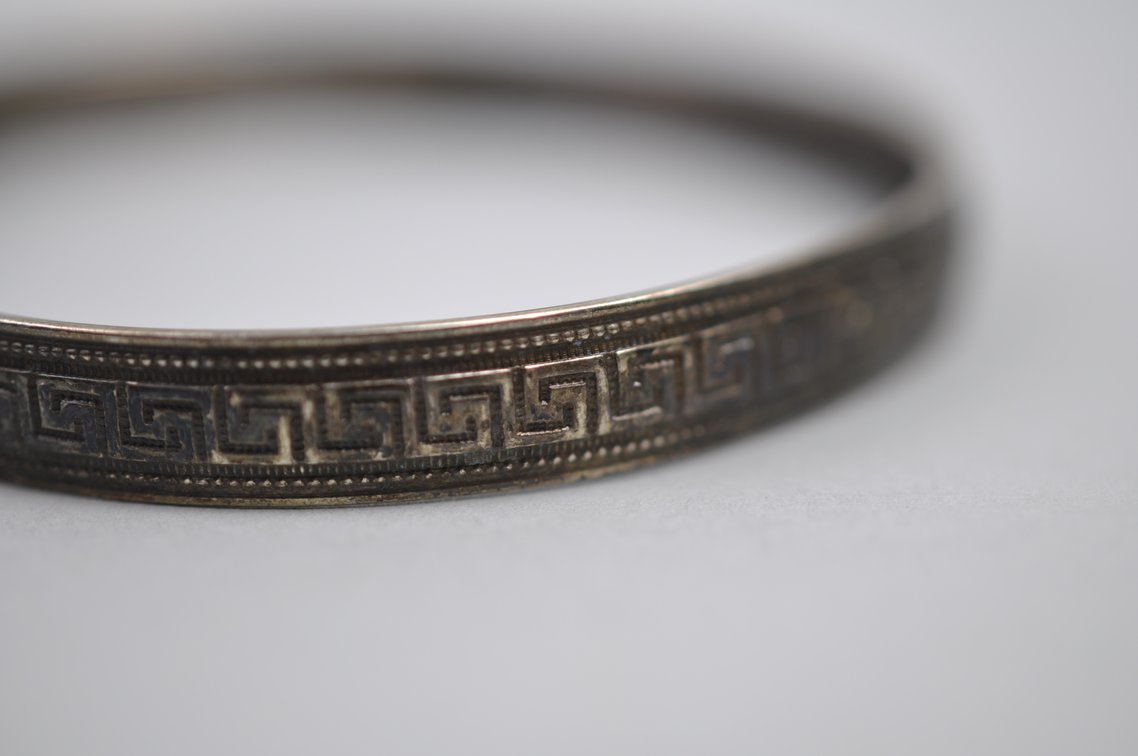 Sterling Cross Necklace and Bangles
