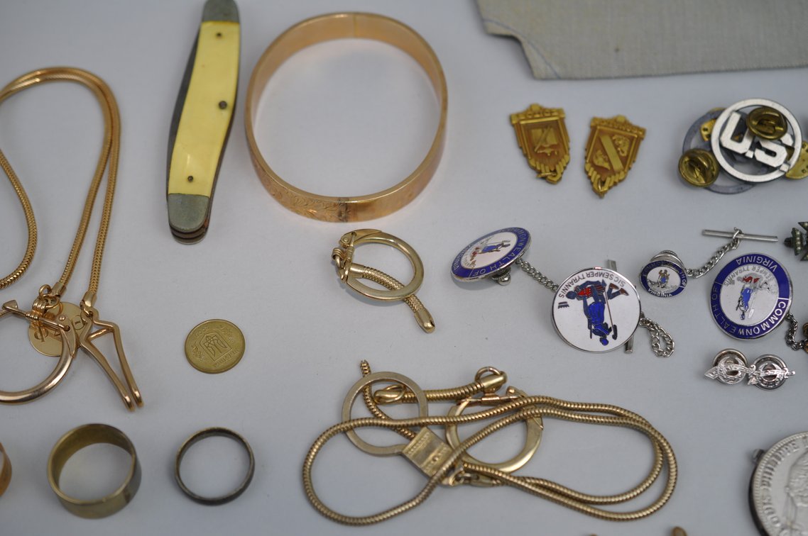 Plates, Cufflinks, Pins, Nurse Headgear & More