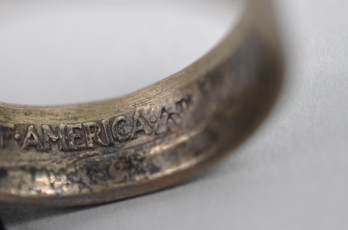 United States Quarter Ring 1942