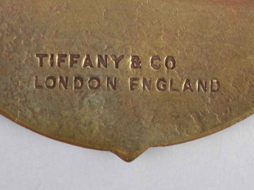 Tiffany Brass Confederate Cavalry Belt Buckle