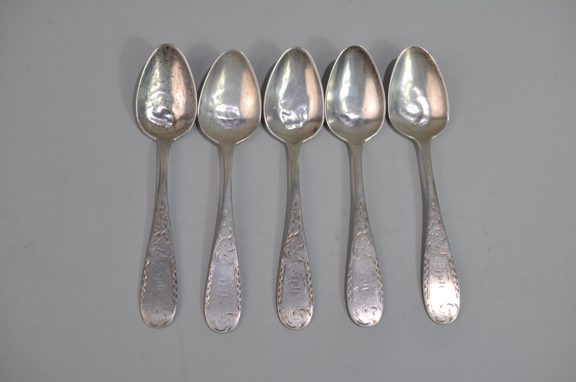 Silver Coin Teaspoons