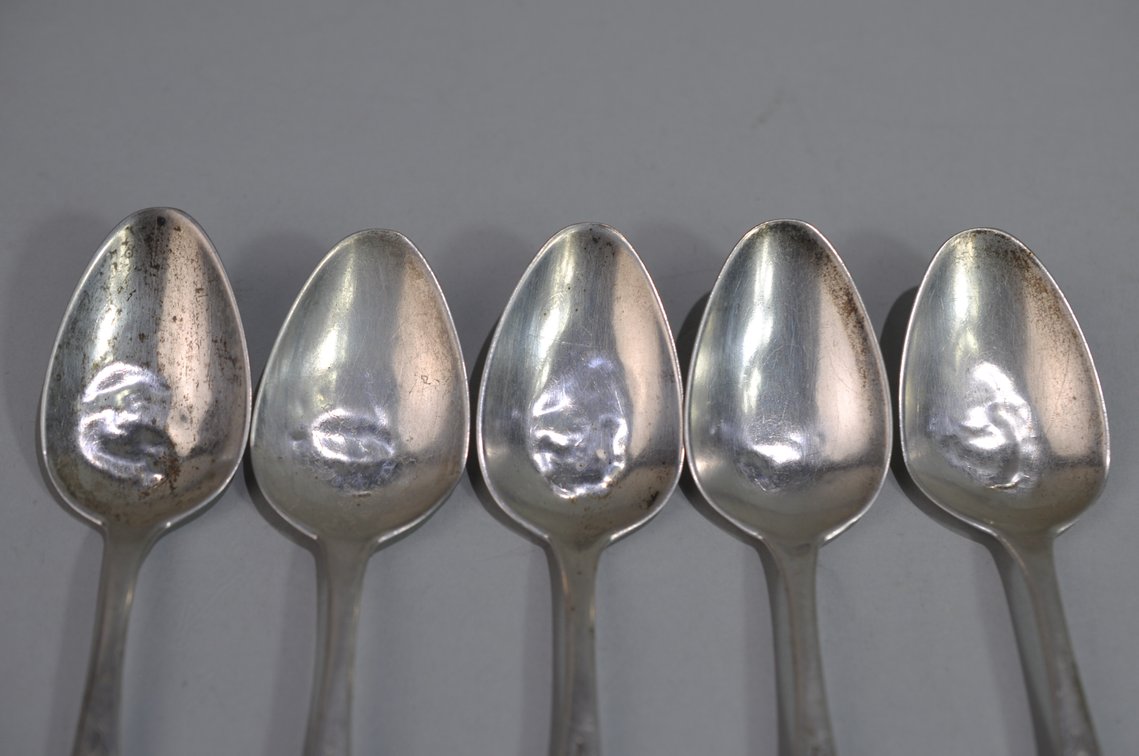 Silver Coin Teaspoons