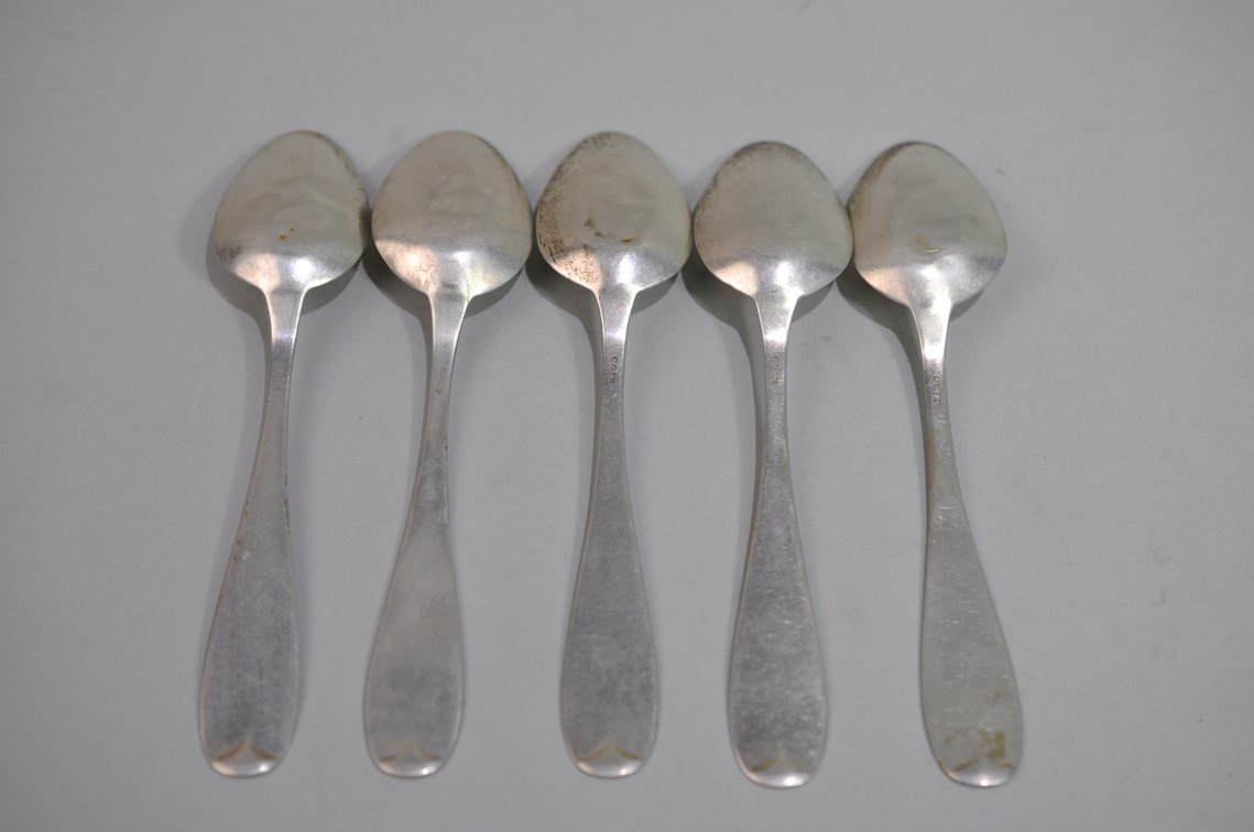 Silver Coin Teaspoons