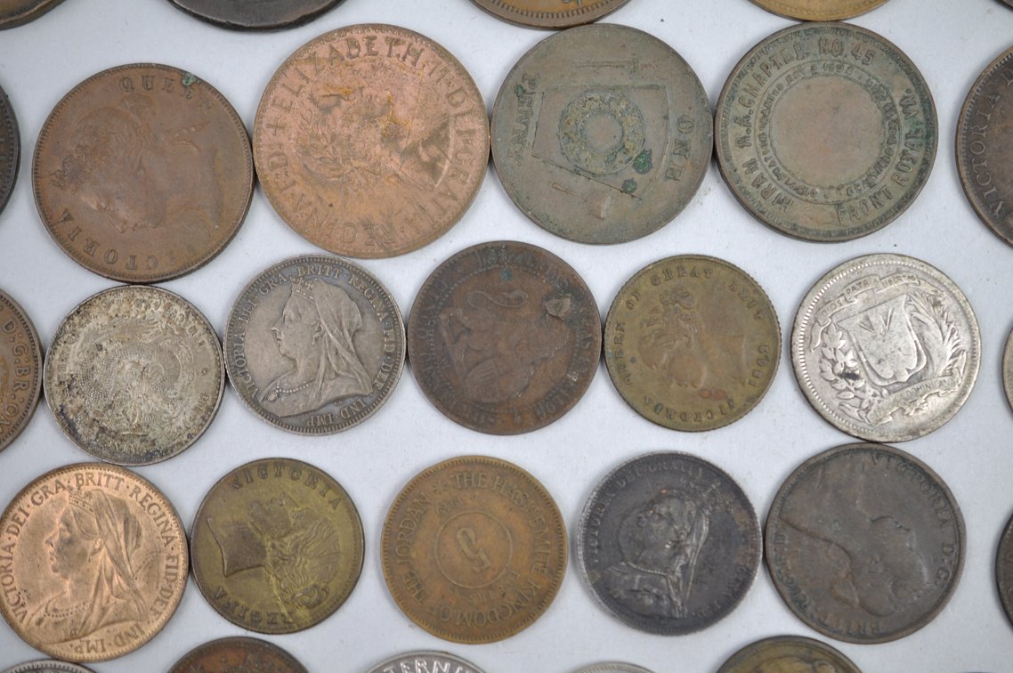 Collection of World Coins 1800s-Present