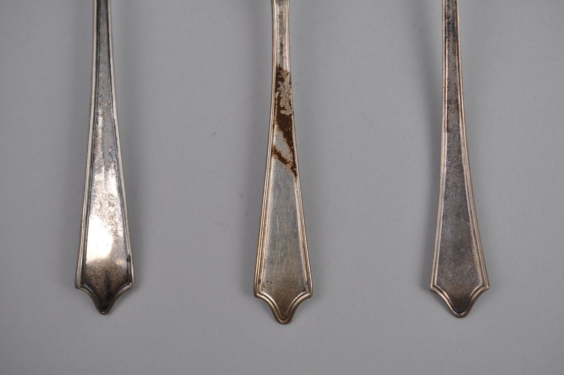 Sterling Manchester Silverware + Gorham Salt Spoons
