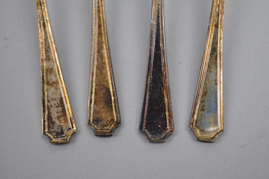 Sterling Manchester Silverware + Gorham Salt Spoons