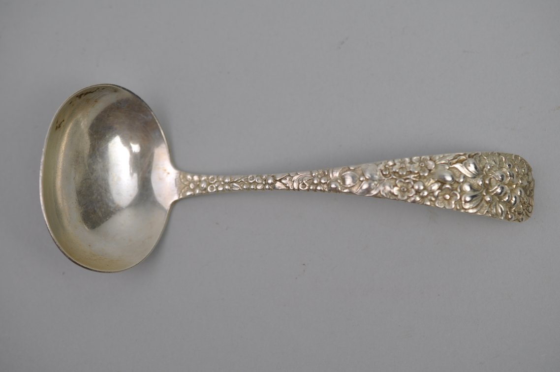 Stieff Sterling Silver Repousse Serving Set