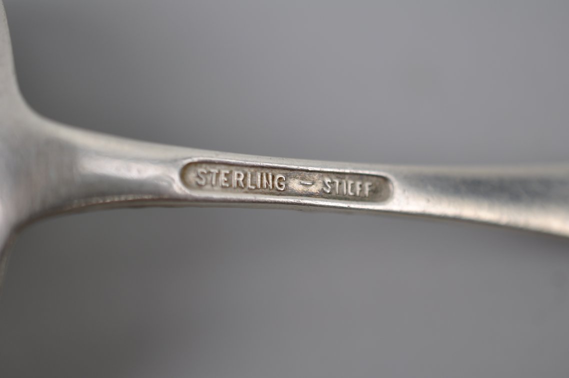 Stieff Sterling Silver Repousse Serving Set