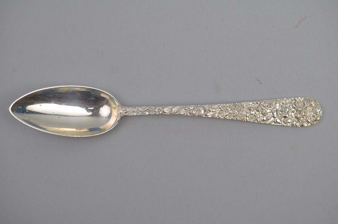Stieff Sterling Silver Repousse Serving Set