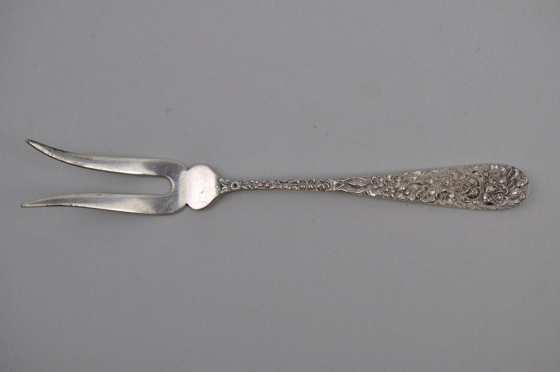 Stieff Sterling Silver Repousse Serving Set