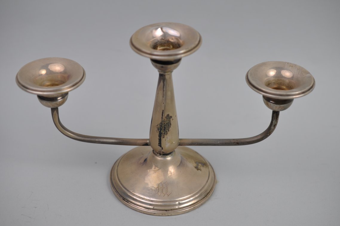 Collection of Weighted Silver Pieces