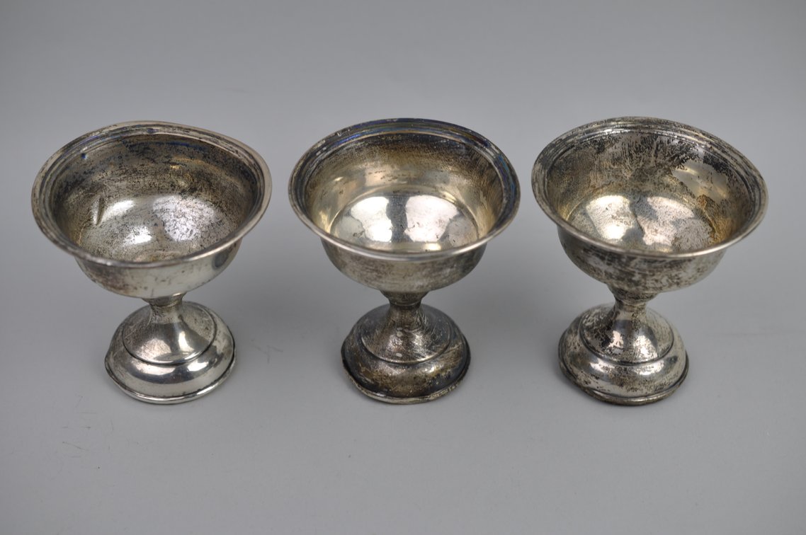 Collection of Weighted Silver Pieces