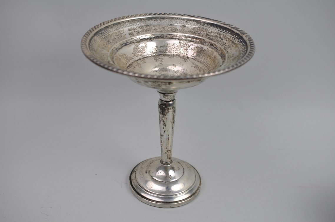 Collection of Weighted Silver Pieces