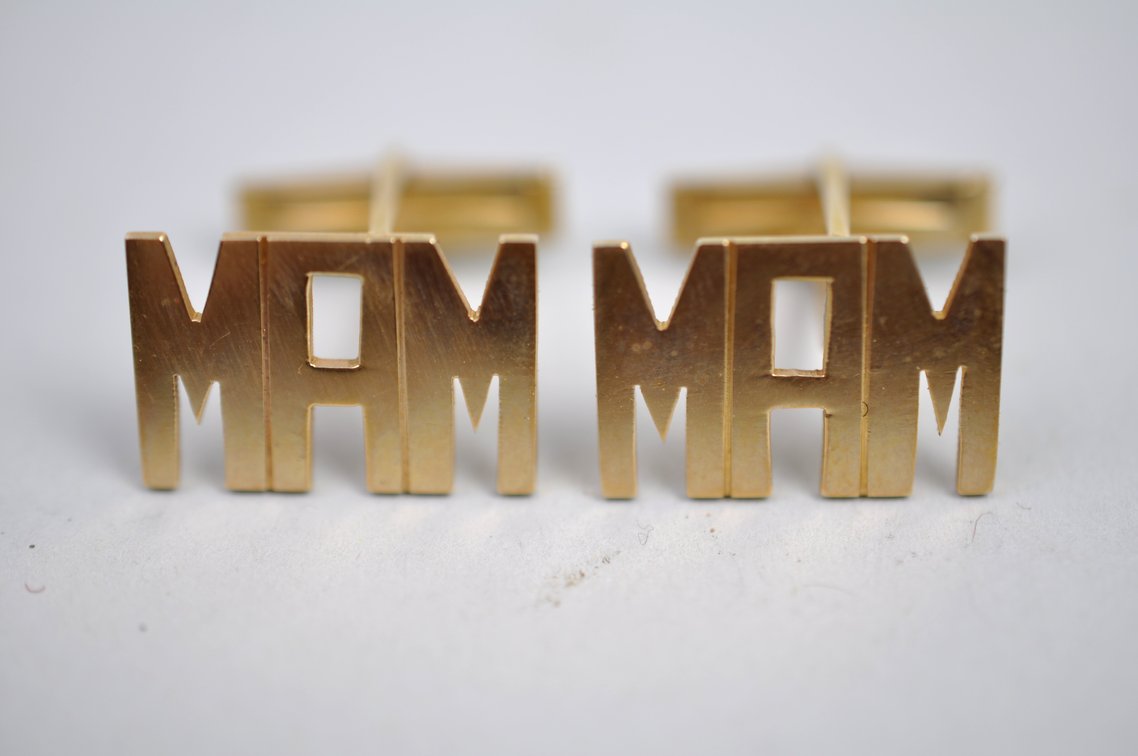 14k Gold Cufflinks