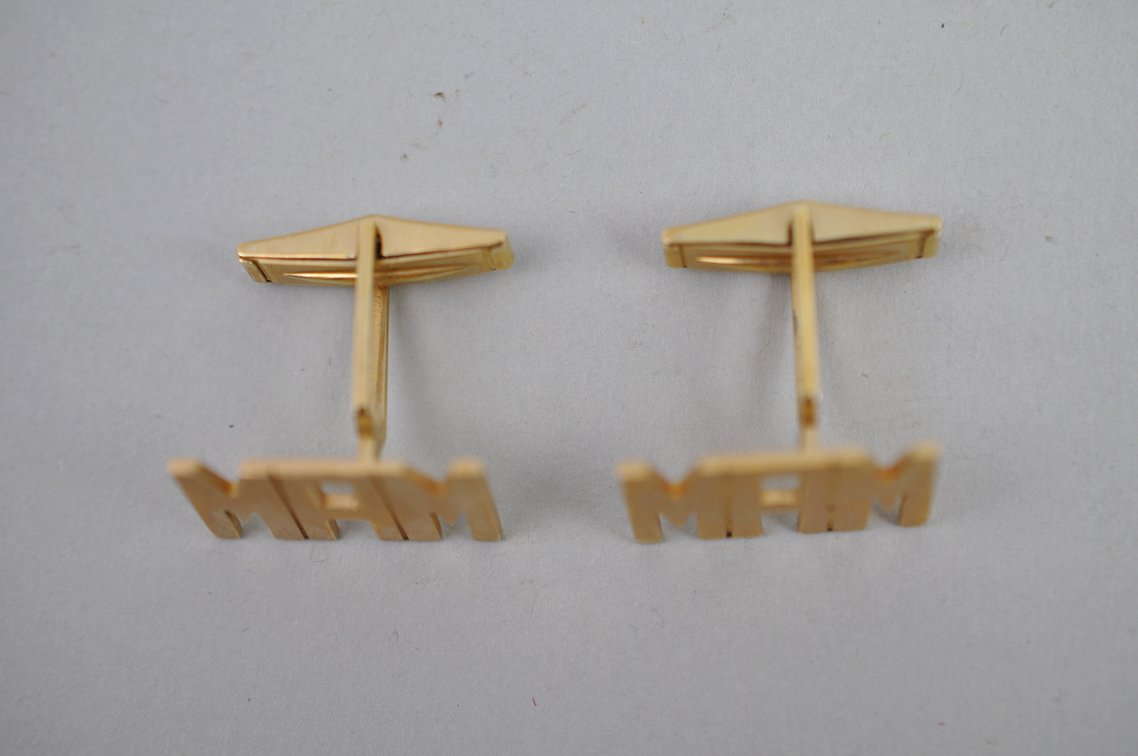 14k Gold Cufflinks