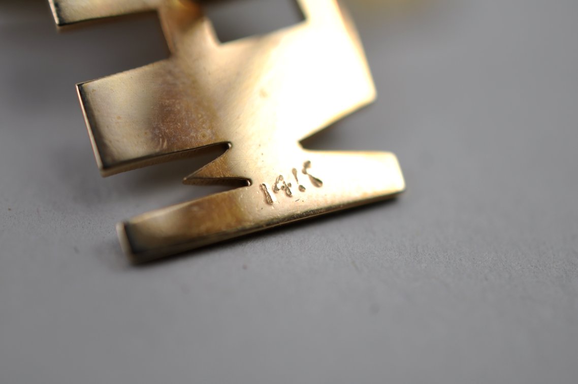 14k Gold Cufflinks