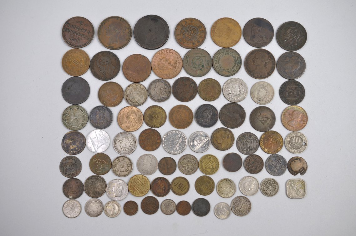 Collection of World Coins 1800s-Present