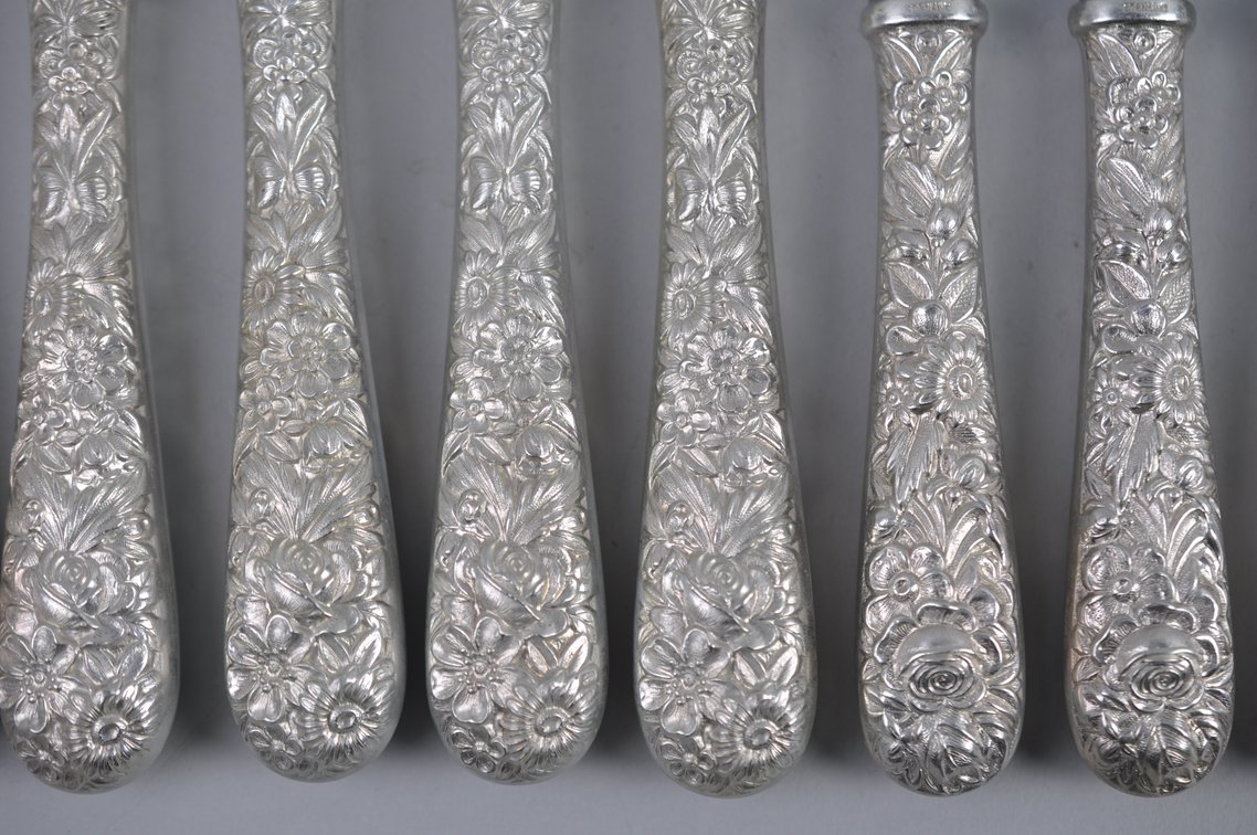 S. Kirk and Son Sterling 77 Piece Set