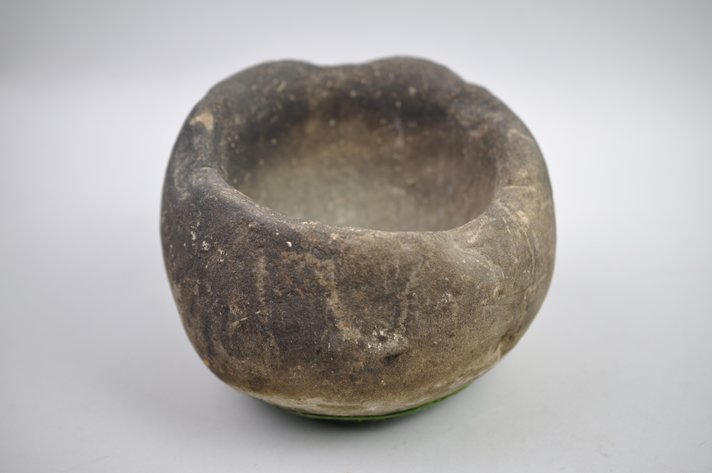 Natural Stone Mortar/Grinding Bowl