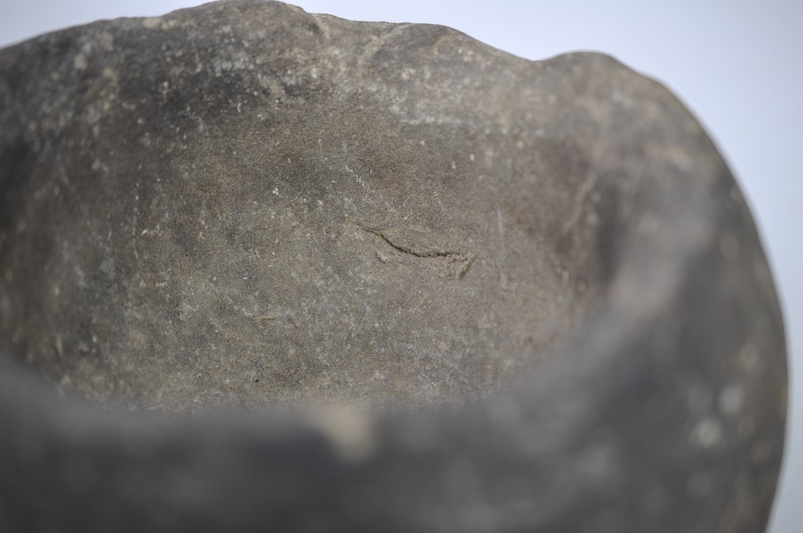 Natural Stone Mortar/Grinding Bowl