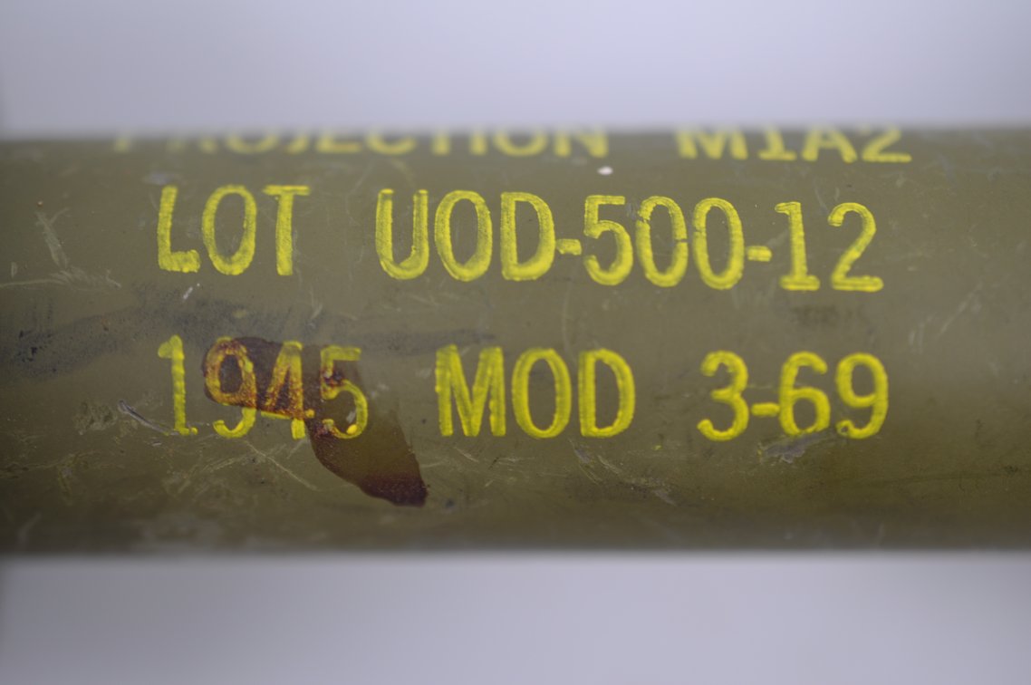 Inert M1A2 Grenade Launcher Adapters