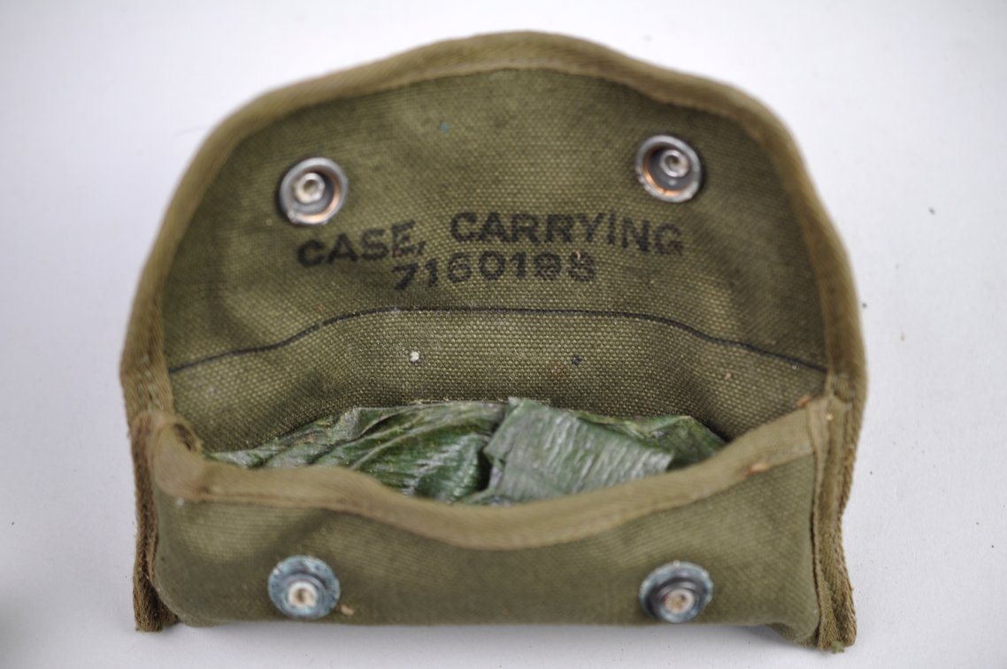 WWII Grenade Sight Cases & Vietnam Mag Pouch