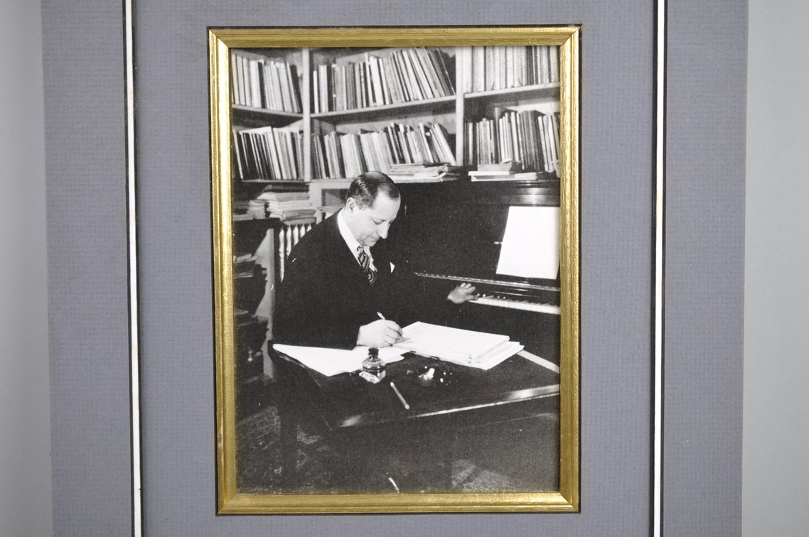 Sigmund Romberg Signed Photo Display Piece