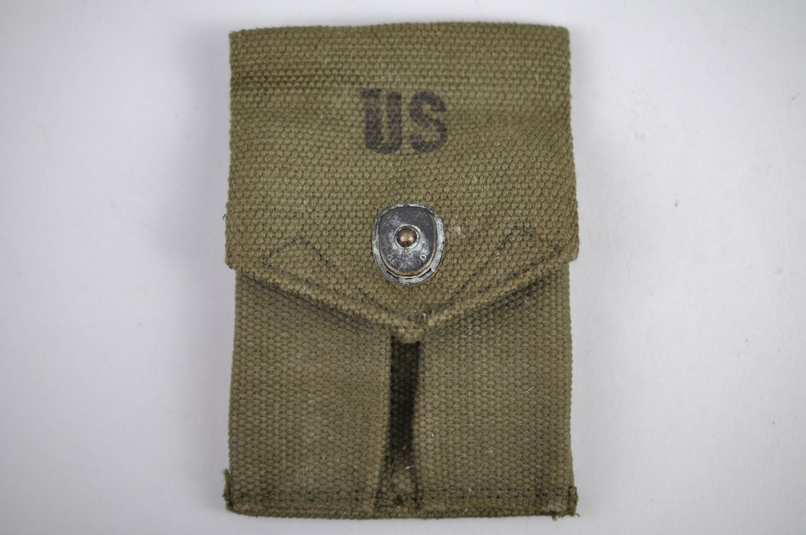 WWII Grenade Sight Cases & Vietnam Mag Pouch