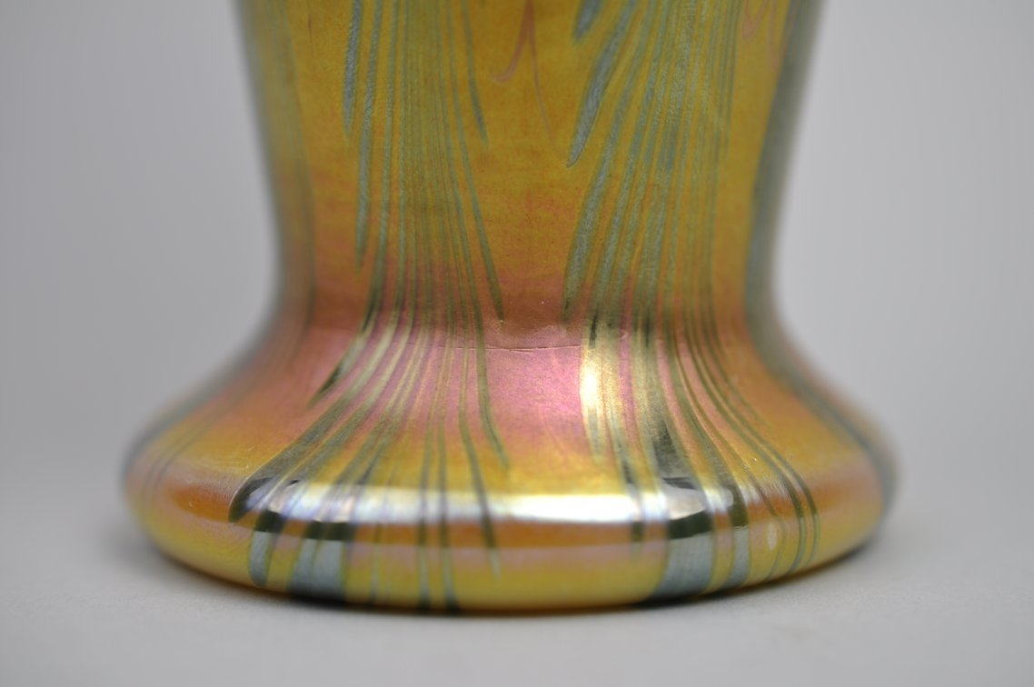 Lundberg Iridescent Glass Vase
