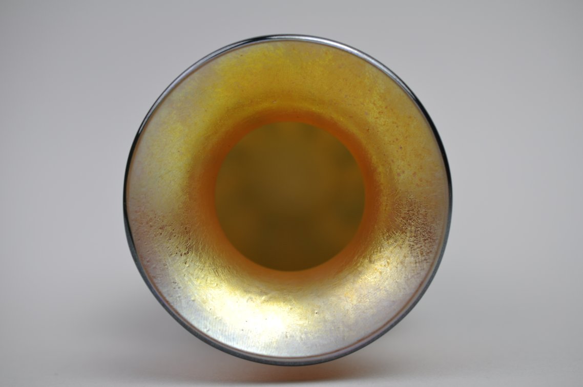 Lundberg Iridescent Glass Vase