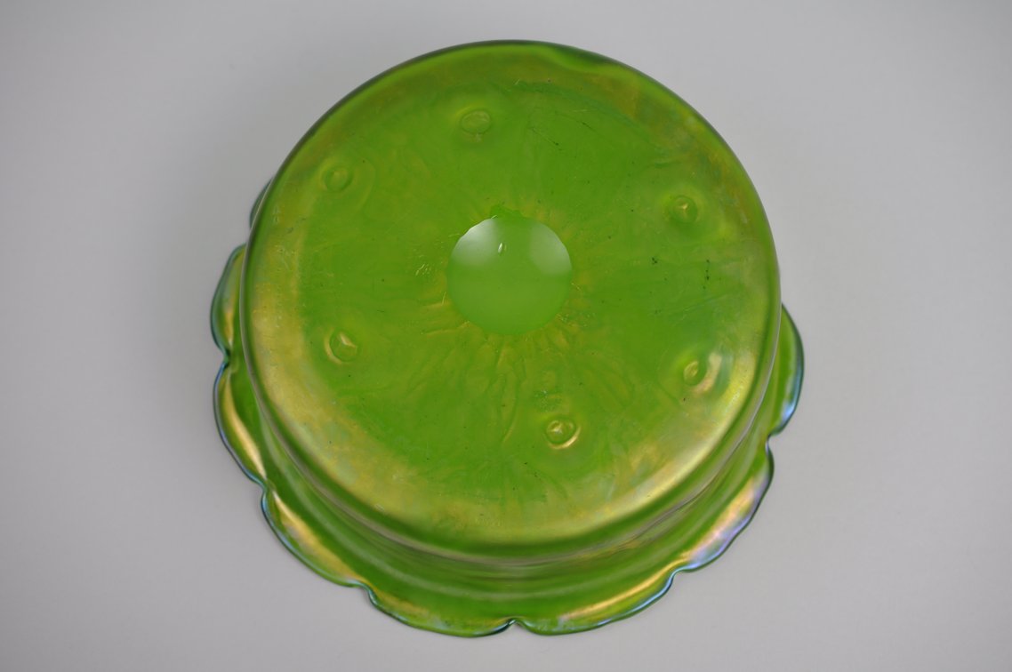Loetz Bowl with Iridescence