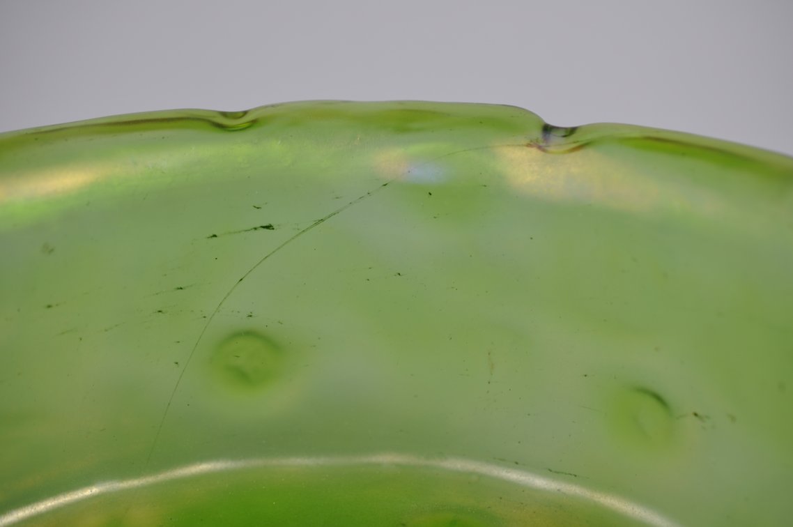 Loetz Bowl with Iridescence