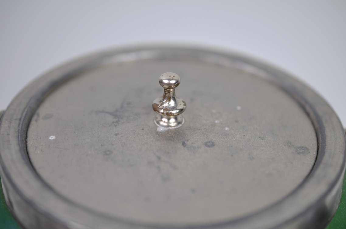 Loetz/Kralik Tear Drop Biscuit Jar