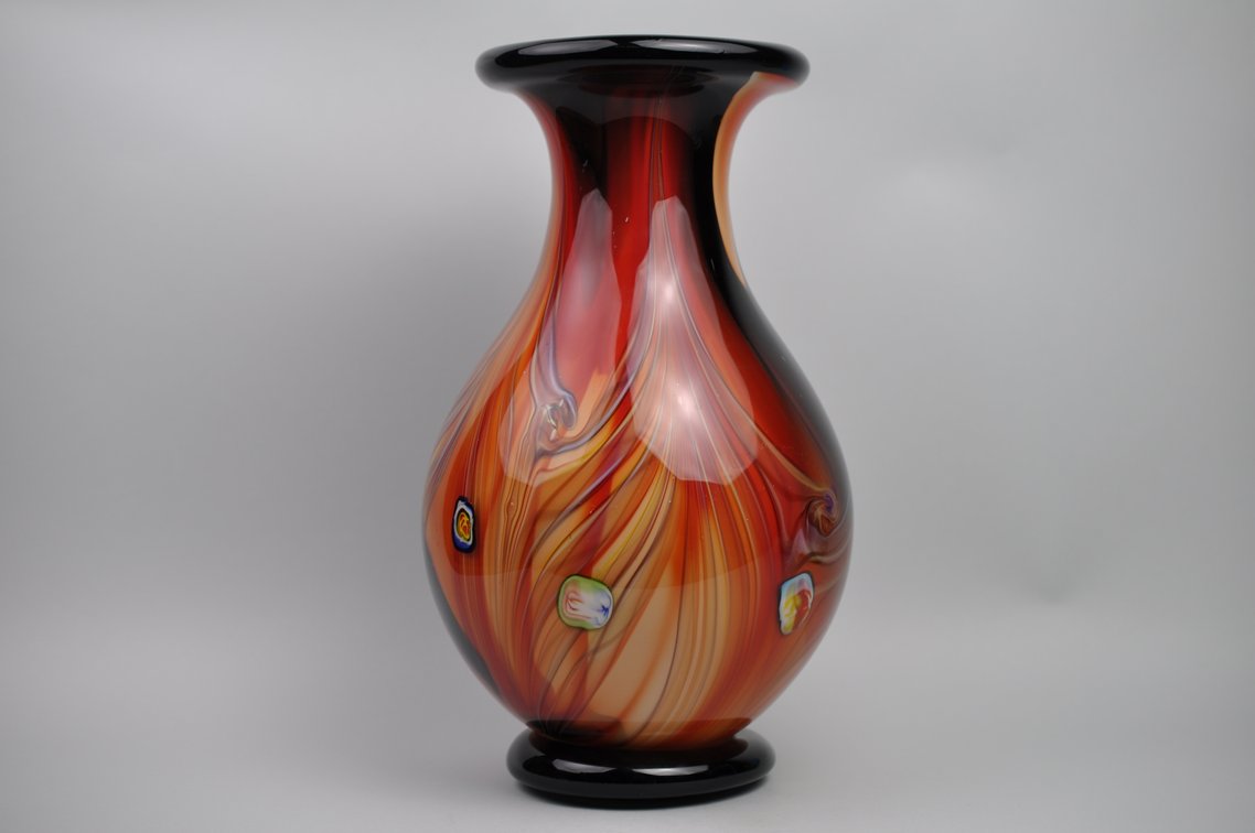 Italian Vase in Murano Glass