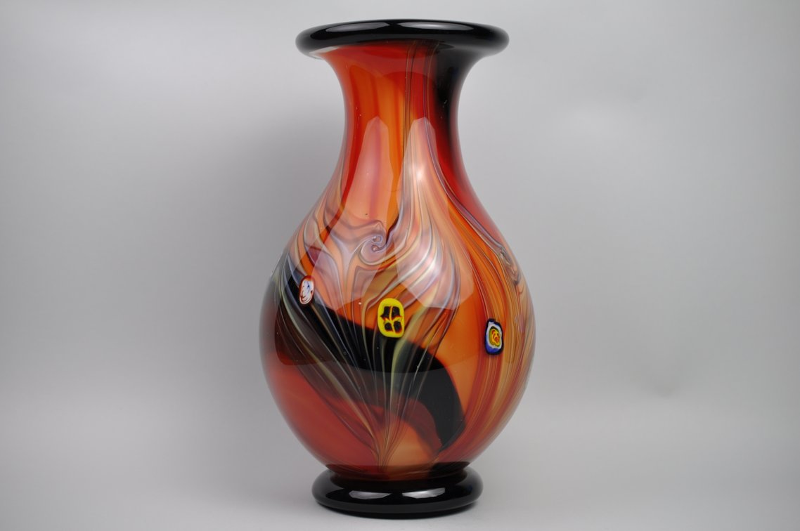 Italian Vase in Murano Glass