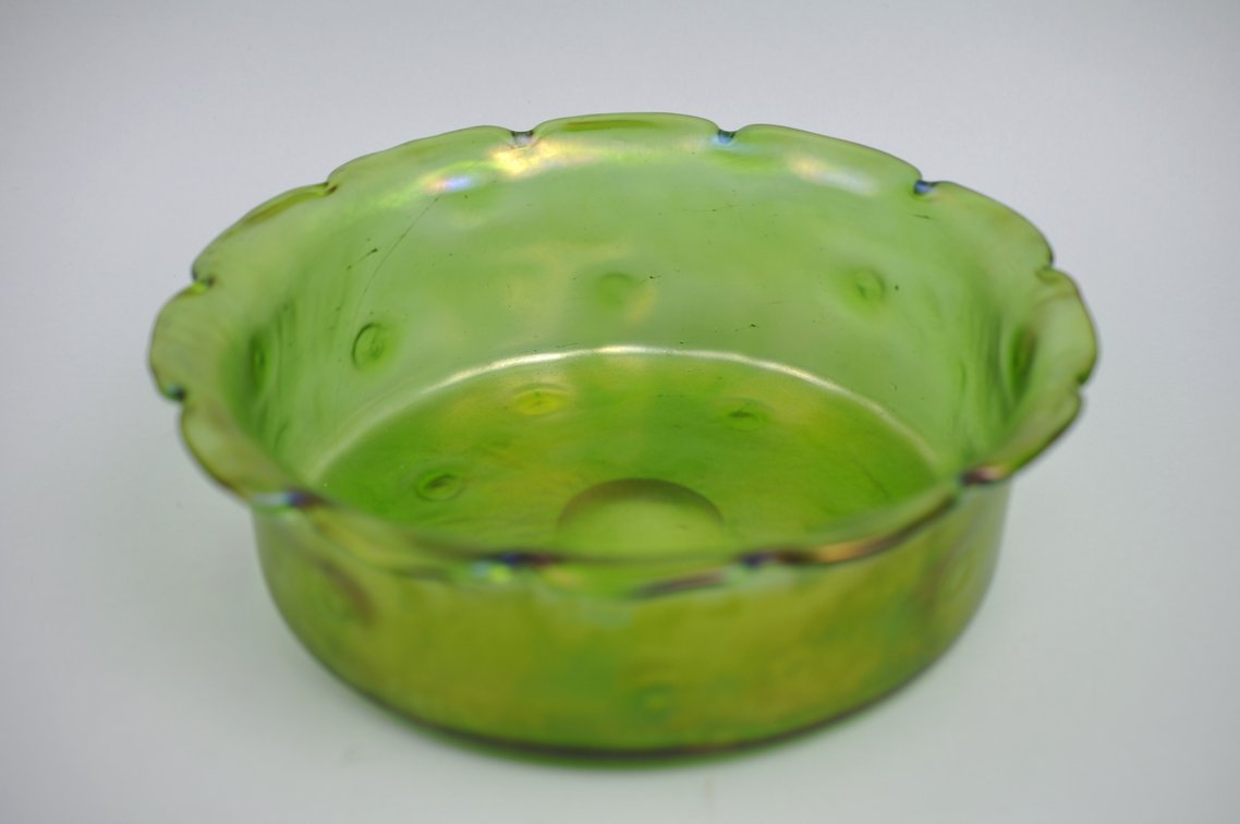 Loetz Bowl with Iridescence