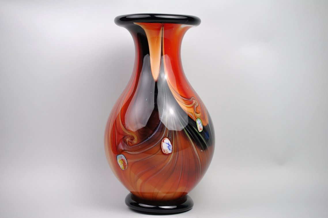 Italian Vase in Murano Glass