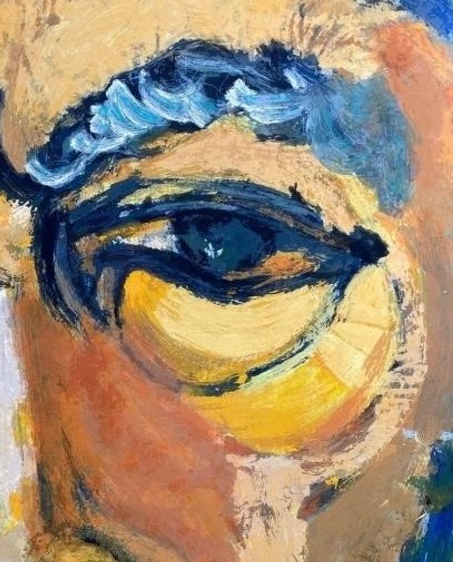 Anthony M. Quinn (1915-2001)  A Glance in the Mirror