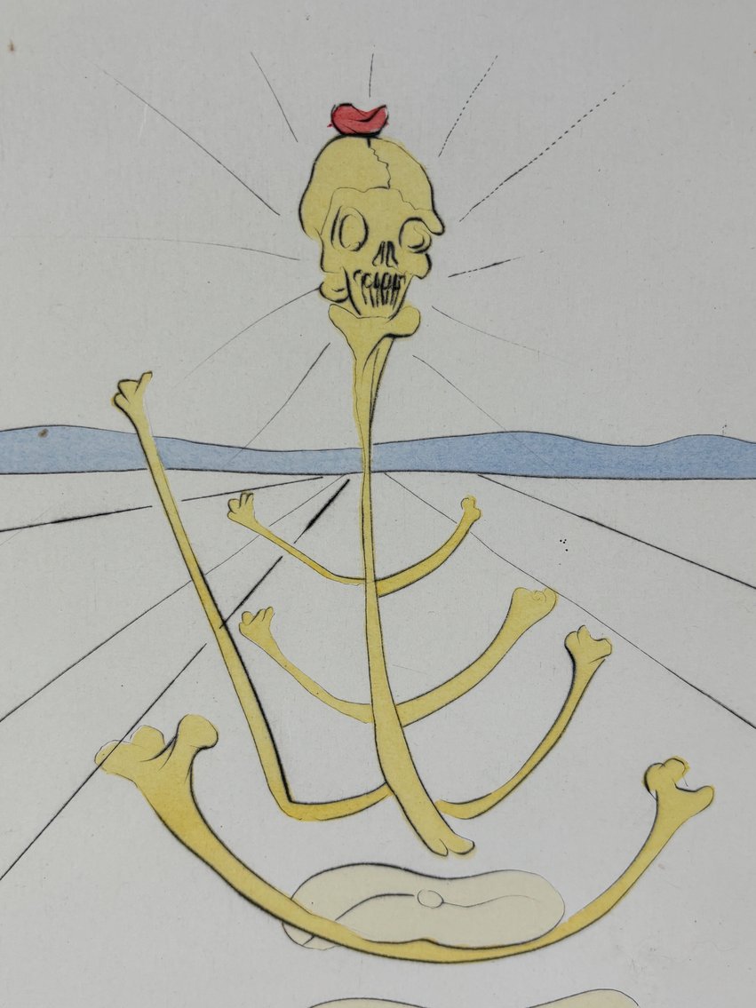 Salvador Dali, Masque de la Mort
