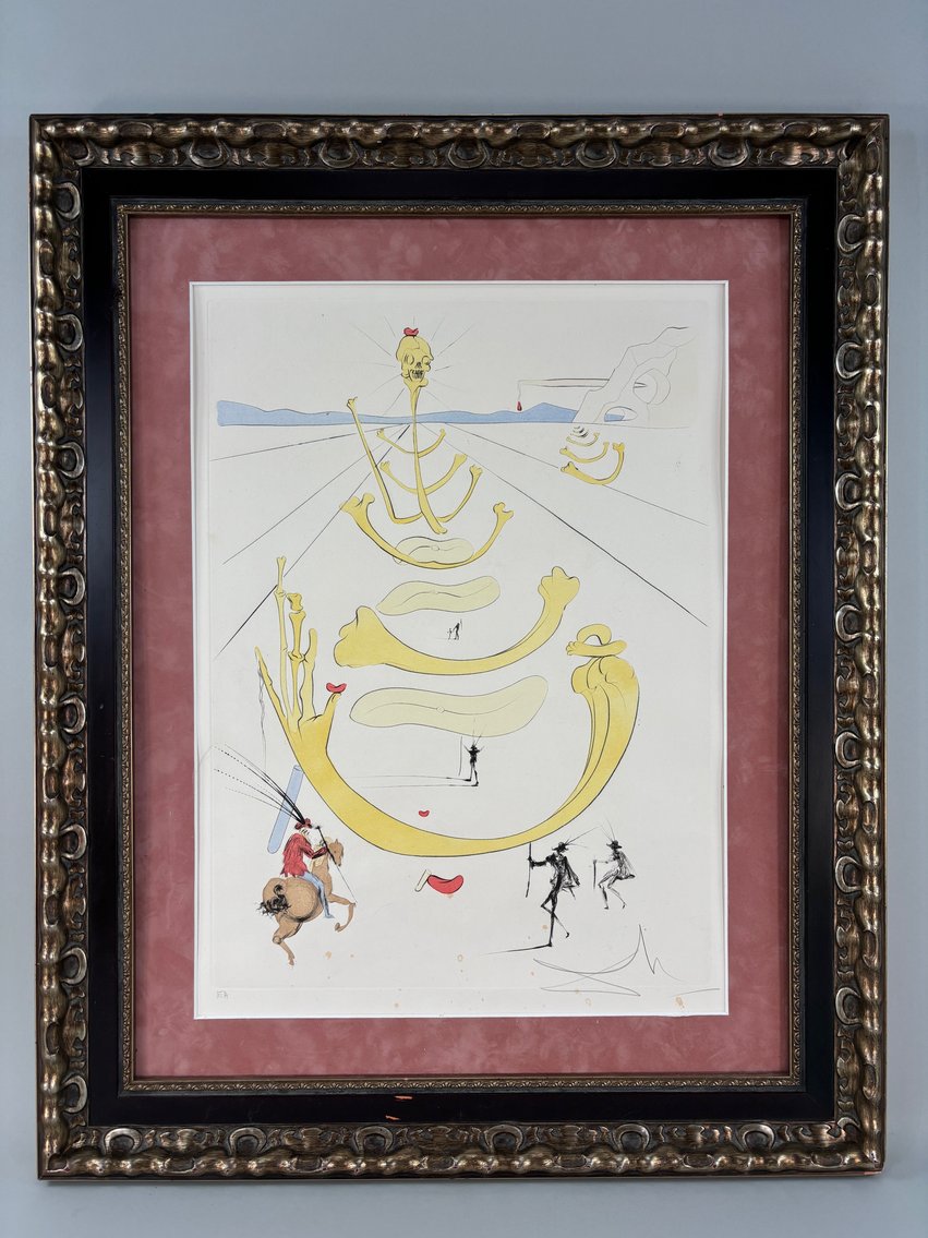 Salvador Dali, Masque de la Mort