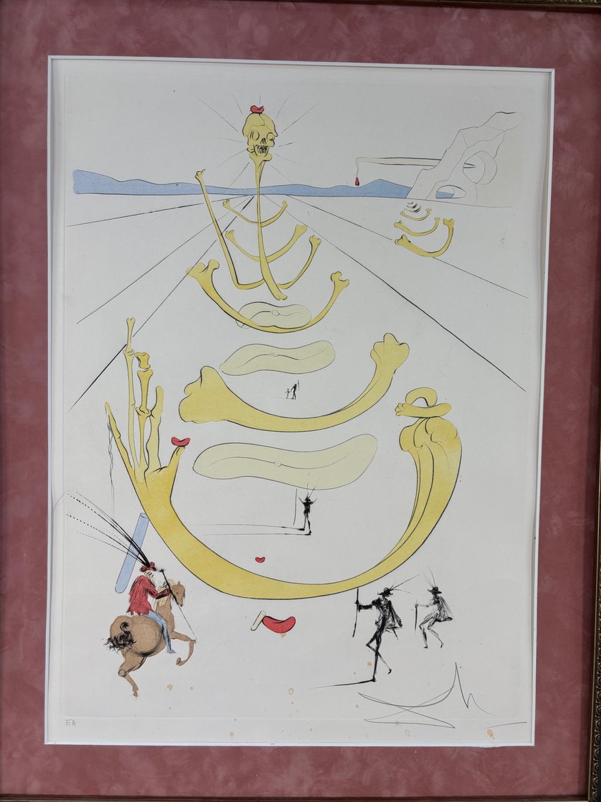 Salvador Dali, Masque de la Mort