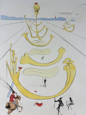 Salvador Dali, Masque de la Mort