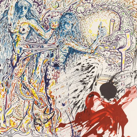 Salvador Dali, II Paradiso Perduto; Paradise Lost, 1974