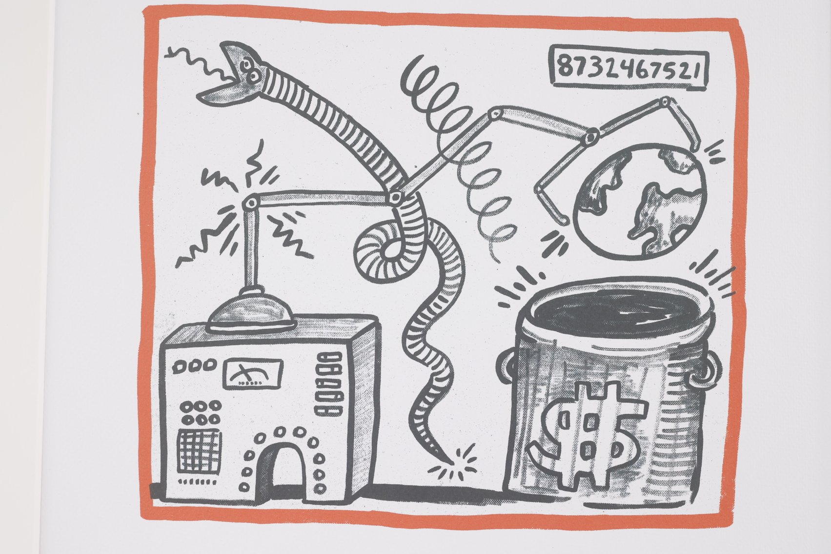 Keith Haring, Planet Earth Against All Odds Series