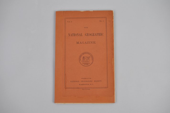 Vol. I No. 1 October 1888 National Geographic