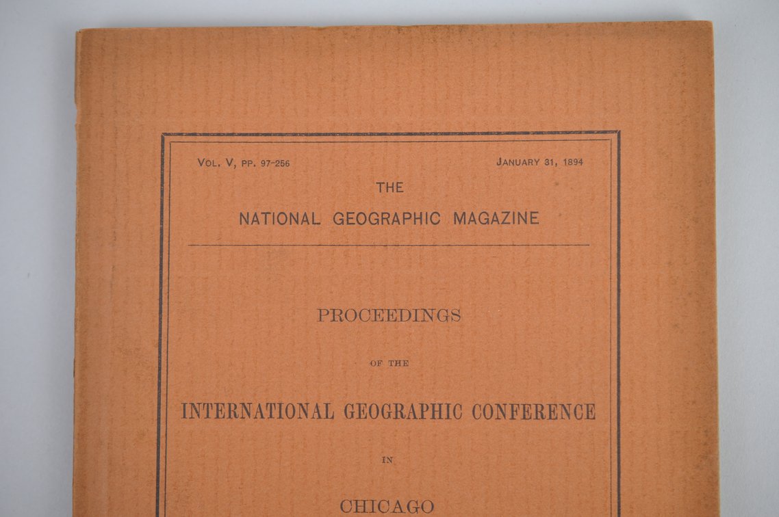 Vol. V January 31, 1894 (Chicago Conference)