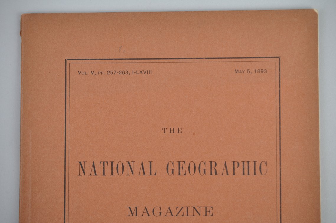 Vol. V May 5, 1893 National Geographic